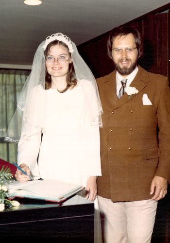 Paul and Bev's Wedding Day