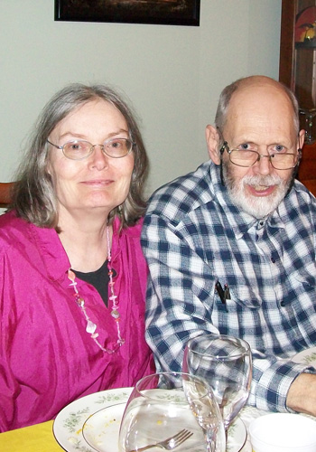 Paul and Bev at Thanksgiving