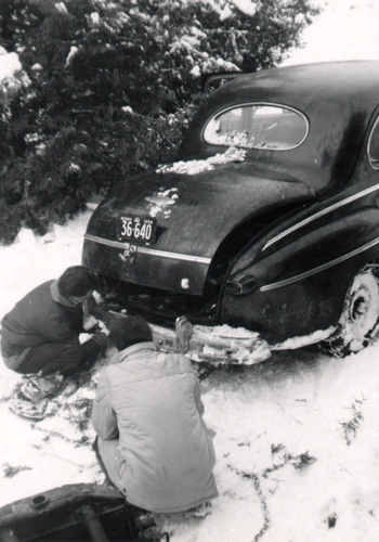 Paul and Walter and their car