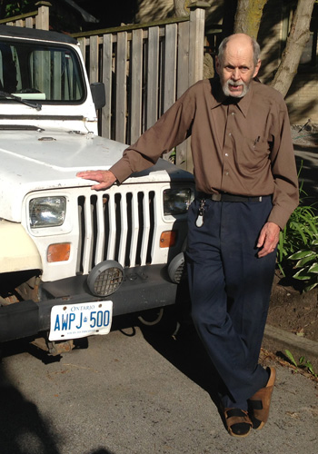 Paul and his Jeep